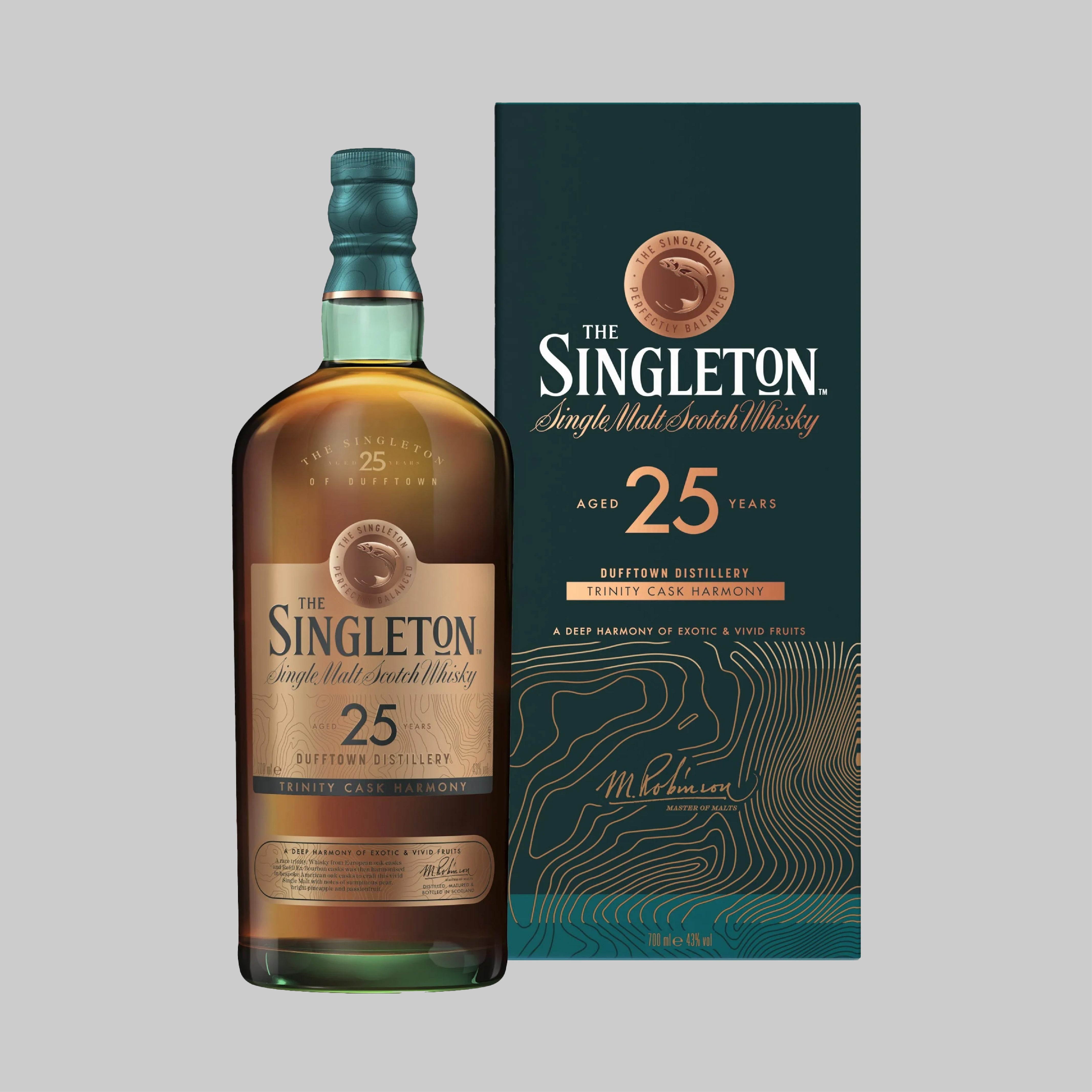 The Singleton of Dufftown 25 Years Old Single Malt Scotch Whisky 700ml 43.0% - Time2Drink